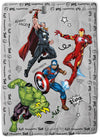 CALEFFI DISNEY PLAID SCALDOTTO AVENGERS 130X170 OTTIMA IDEA REGALO