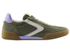 Valsport sneakers uomo Volley in nylon e suede army verde VVL3066M