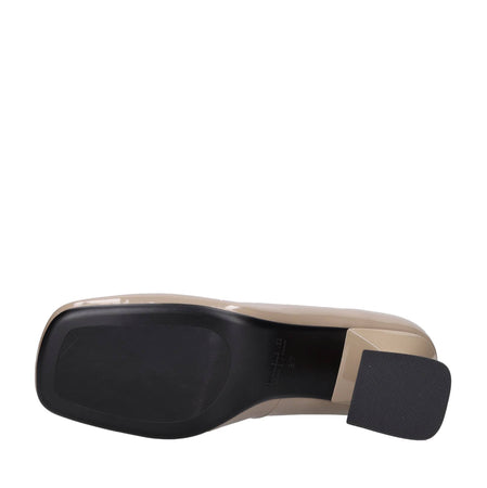 Emanuelle Vee Scarpe con Tacco Beige da donna