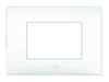 Placca Serie YOUNG 44 per Scatola Rettangolare 3 Moduli Bianco