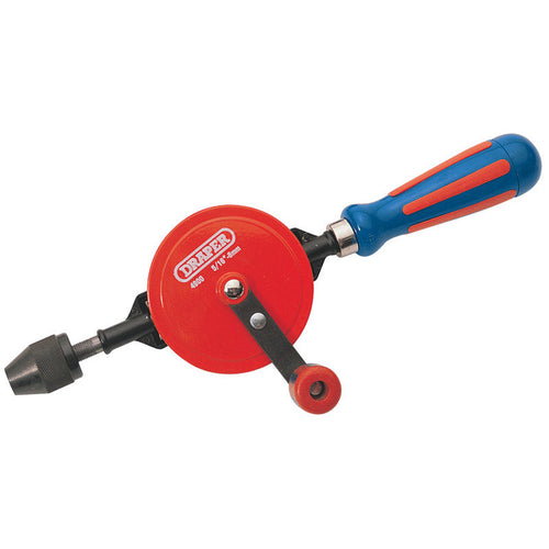 Trapano a mano con doppio pignone mandrino ø 8 mm (5/16) Draper tools