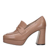 Emanuelle Vee Scarpe con Tacco Marrone da donna