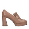 Emanuelle Vee Scarpe con Tacco Marrone da donna