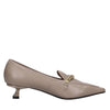 Emanuelle Vee Scarpe con Tacco Beige da donna