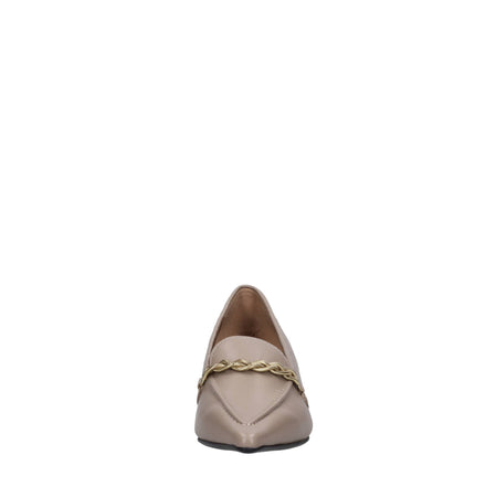 Emanuelle Vee Scarpe con Tacco Beige da donna