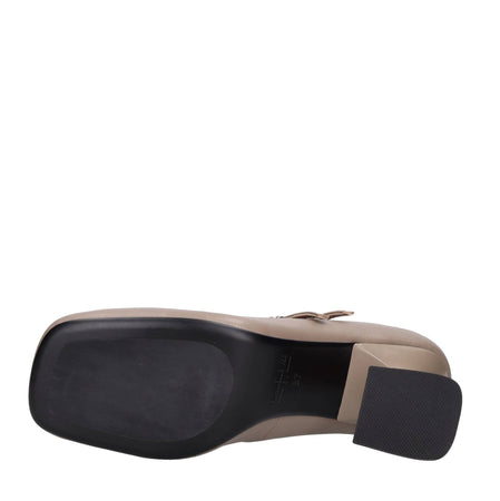 Emanuelle Vee Scarpe con Tacco Marrone da donna