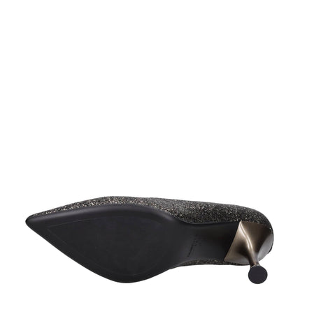 Emanuelle Vee Scarpe con Tacco Oro da donna