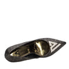 Emanuelle Vee Scarpe con Tacco Oro da donna