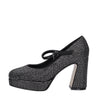Emanuelle Vee Scarpe con Tacco Nero da donna