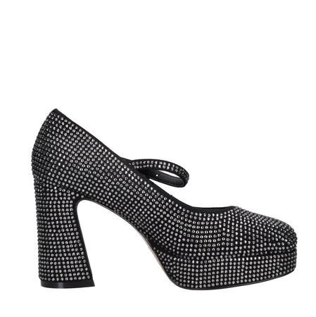 Emanuelle Vee Scarpe con Tacco Nero da donna