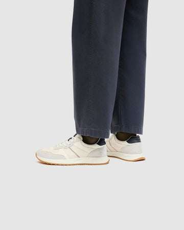 ECCO sneakers uomo Otm M pelle e tessuto white bianco 560804 61711