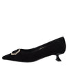 Emanuelle Vee Scarpe con Tacco Nero da donna