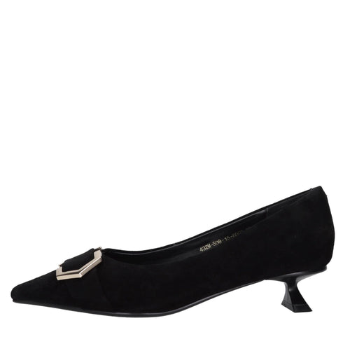 Emanuelle Vee Scarpe con Tacco Nero da donna