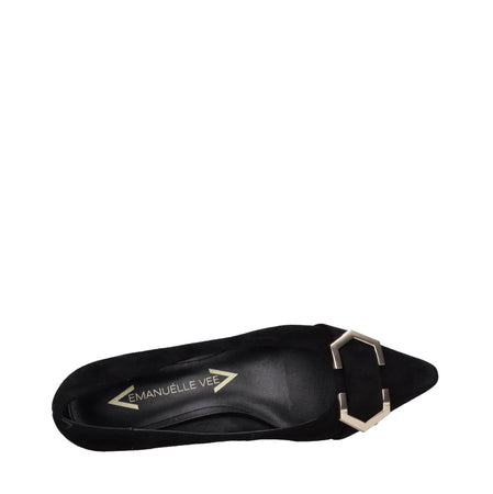 Emanuelle Vee Scarpe con Tacco Nero da donna