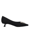 Emanuelle Vee Scarpe con Tacco Nero da donna