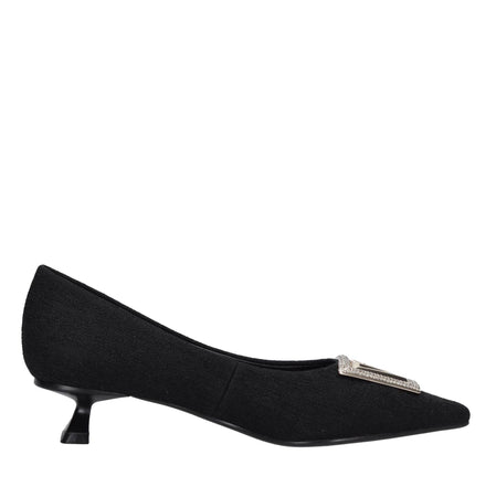Emanuelle Vee Scarpe con Tacco Nero da donna