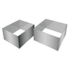 Coppapasta Pedrini 04GD300 Set 2 pz 8x8 e 9x9 cm Acciaio