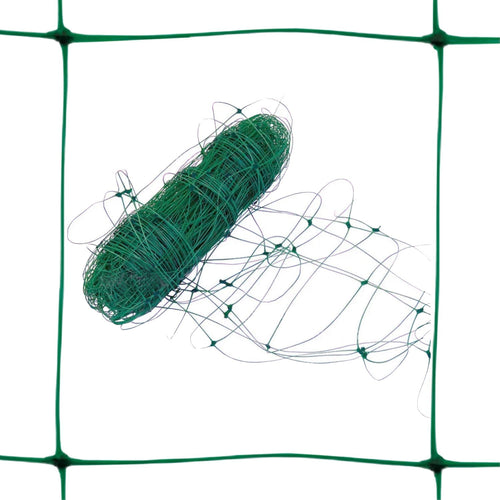 Rete per ortaggi rampicanti Rotolo 2x100 mt Verde