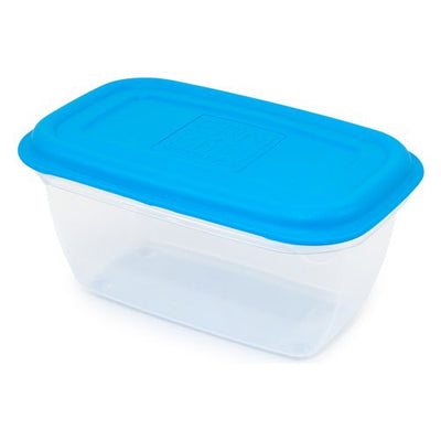 GIÒ STYLE Contenitore alimenti 500ml ERMETICI Rettangolare Azzurro