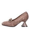 Emanuelle Vee Scarpe con Tacco Marrone da donna