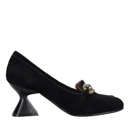 Emanuelle Vee Scarpe con Tacco Nero da donna