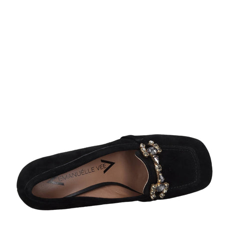 Emanuelle Vee Scarpe con Tacco Nero da donna