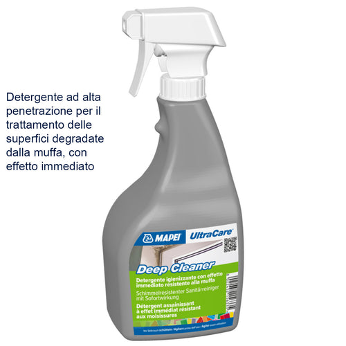 Mapei UltraCare Deep Cleaner Antimuffa ad azione immediata 750 ml