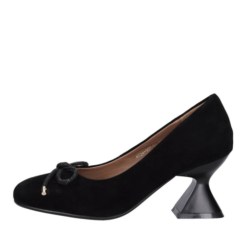 Emanuelle Vee Scarpe con Tacco Nero da donna