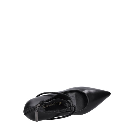 Emanuelle Vee Scarpe con Tacco Nero da donna