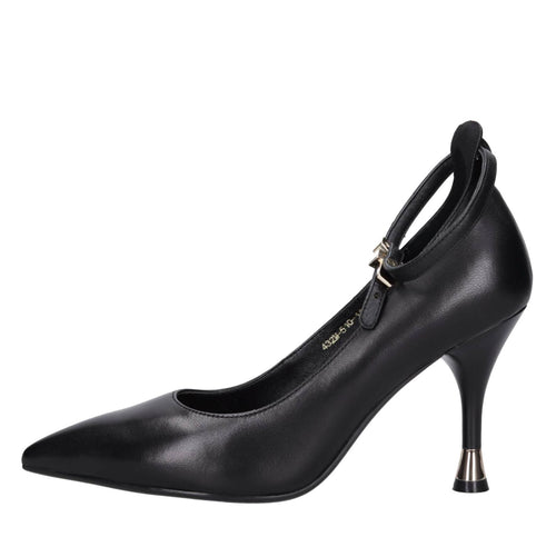 Emanuelle Vee Scarpe con Tacco Nero da donna