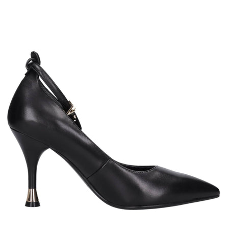Emanuelle Vee Scarpe con Tacco Nero da donna