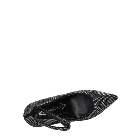 Emanuelle Vee Scarpe con Tacco Nero da donna