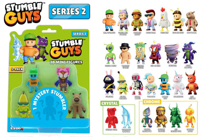 Stumble Guys 3D blister 5 personaggi 2oSerie
