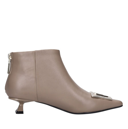 Emanuelle Vee Stivali Beige da donna