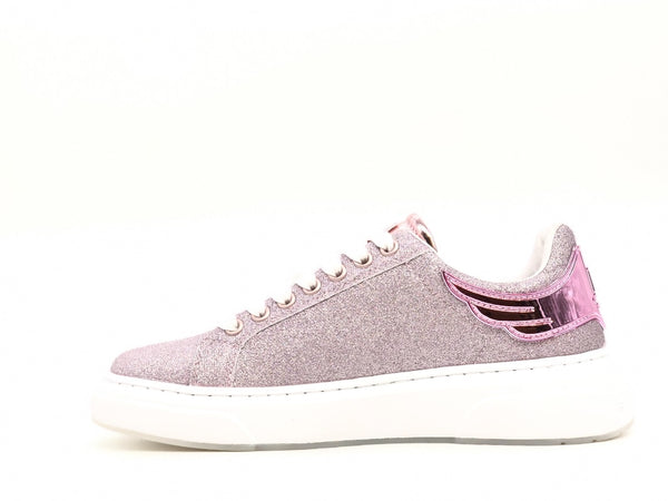 JOHN RICHMOND Sneakers donna Nude micro glitter