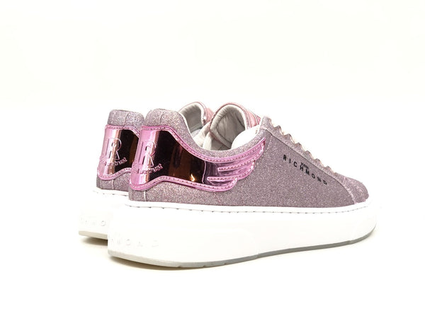 JOHN RICHMOND Sneakers donna Nude micro glitter