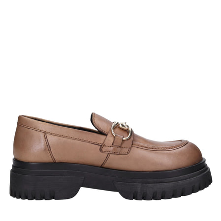 Emanuelle Vee Scarpe basse Marrone da donna