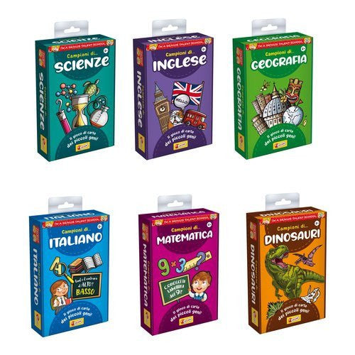 Carte gioco Lisciani 92888 I'M A GENIUS Campioni Di... Assortito