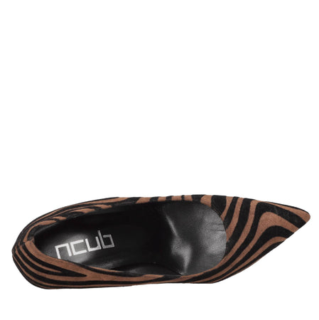 NCUB Scarpe con Tacco Marrone da donna