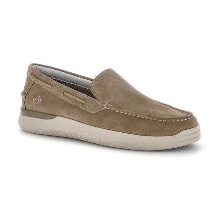 Stonefly mocassino uomo Custer 21 scamosciato beige 223468