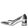 NCUB Scarpe con Tacco Argento da donna