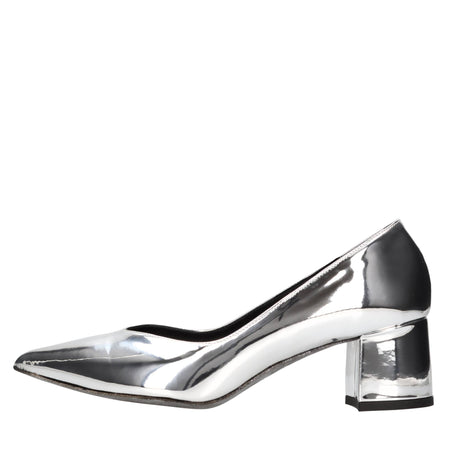 NCUB Scarpe con Tacco Argento da donna
