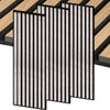 Pannelli Fonoassorbenti Decorativi effetto Legno per Pareti cm275x60 1,65mq/pacco