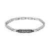 Bracciale MORELLATO uomo Motown acciaio / nero