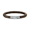 Bracciale SECTOR uomo Bandy pelle marrone - 20 cm
