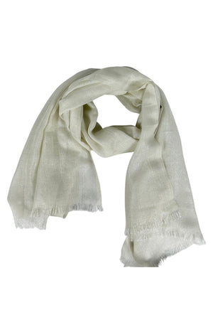 GAYNOR BONGARD Sciarpe Latte da donna