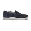 Stonefly mocassino uomo Custer 21 scamosciato blu 223468
