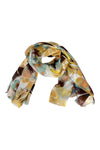 GAYNOR BONGARD Sciarpe Marrone/giallo da donna