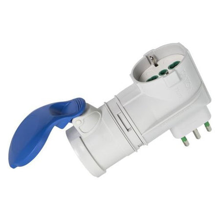 Adattatore elettrico Fanton 73010 Blu e Bianco