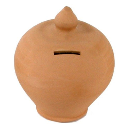 Salvadanaio 3C Casa 003 Tondo Terracotta